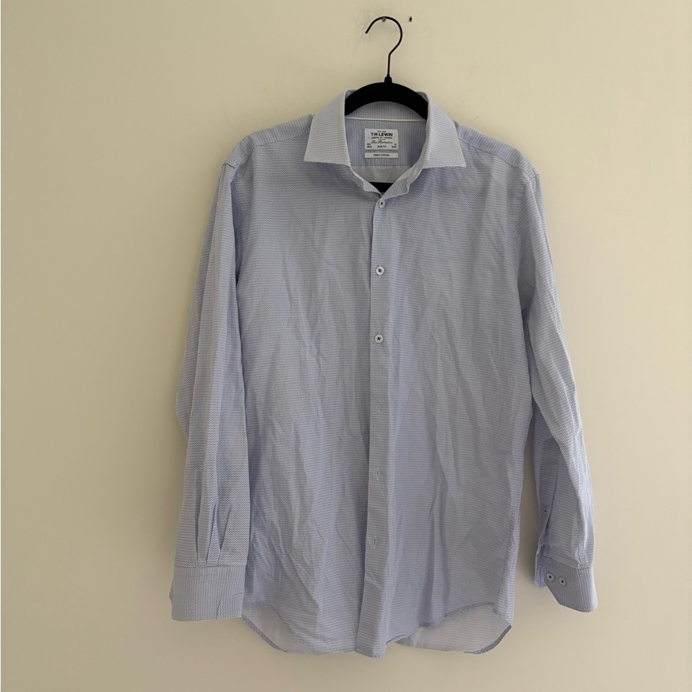 T.M.Lewin Sky Blue Dress Shirt